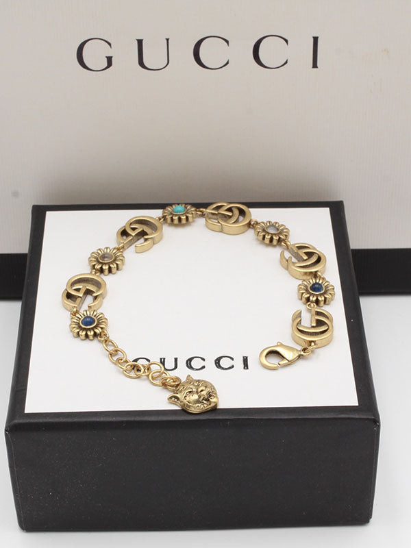 اسوارة قوتشي احجار ملونة اسواره gucci  