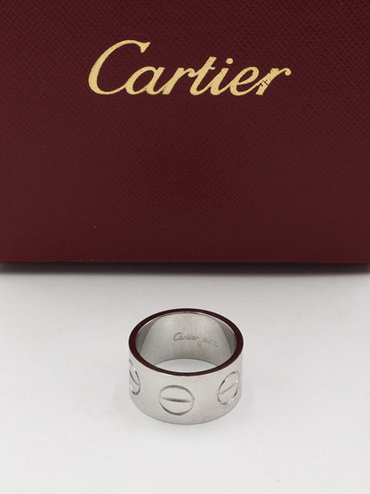 دبلة كارتير العريضه الجديده خواتم CARTIER