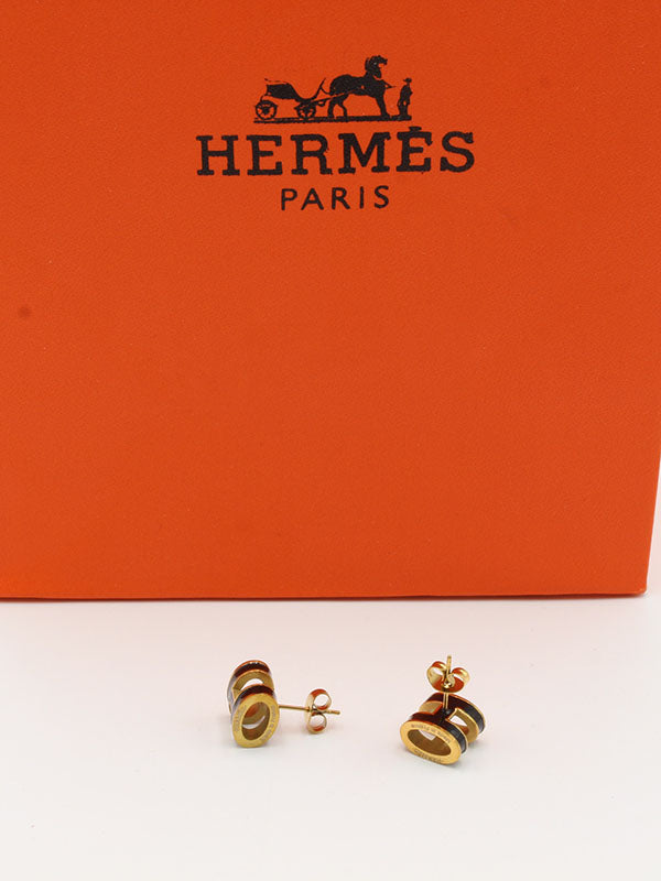 حلق هيرمز صغير حلق HERMES  