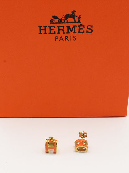 حلق هيرمز صغير حلق HERMES  