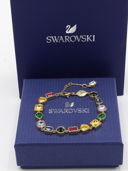 اسواره سواروفسكي زركون ملونه اسواره Swarovski ذهبي 