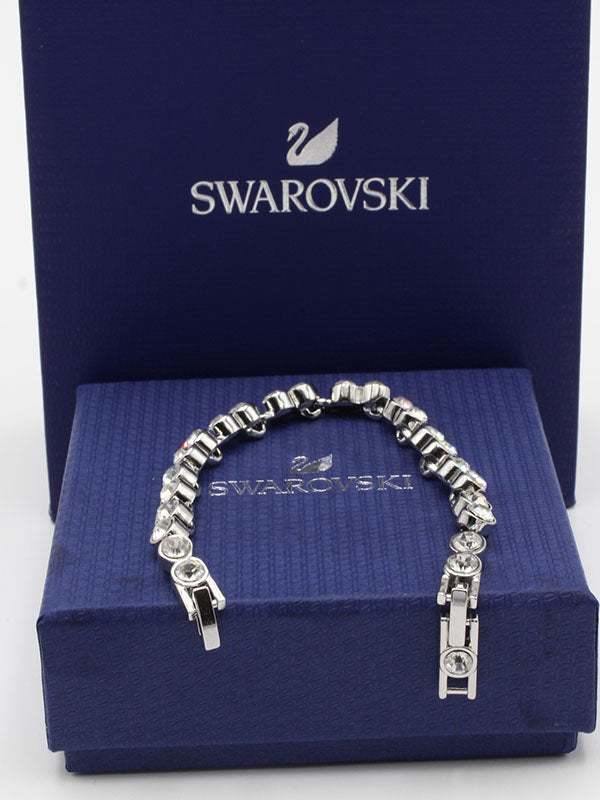 اسواره سواروفسكي زركون فضية اسواره Swarovski  