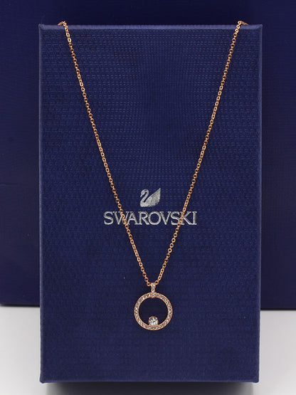 سلسال سواروفسكي راوند ان زركون سلسال Swarovski  