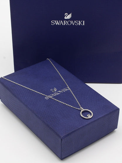 سلسال سواروفسكي راوند ان زركون سلسال Swarovski  