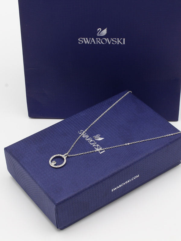 سلسال سواروفسكي راوند ان زركون سلسال Swarovski  