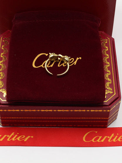 خاتم كارتير تايقر دبل فيس خواتم CARTIER  