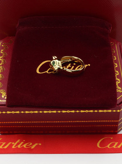 خاتم كارتير تايقر قولد اند بلاك خواتم CARTIER  