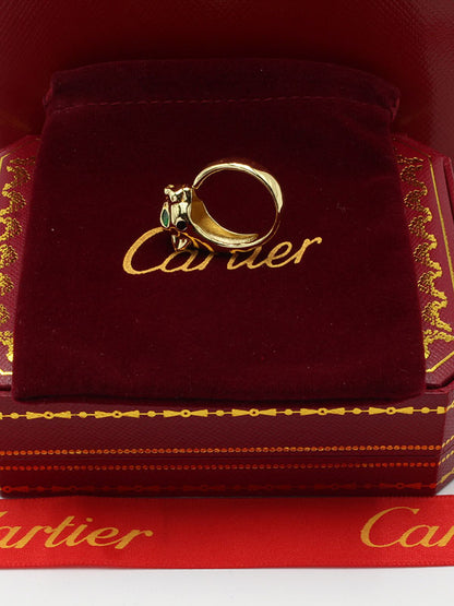 خاتم كارتير تايقر قولد اند بلاك خواتم CARTIER  