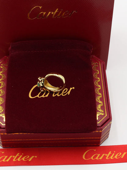 خاتم كارتير تايقر قولد اند بلاك خواتم CARTIER  