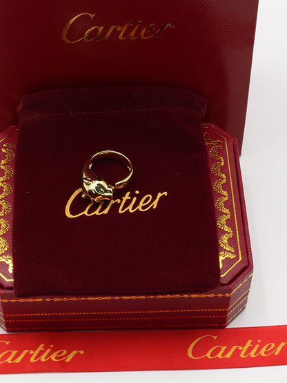 خاتم كارتير تايقر قولد اند بلاك خواتم CARTIER  