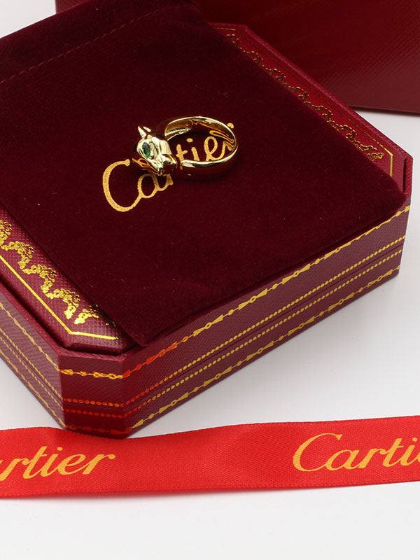 خاتم كارتير تايقر قولد اند بلاك خواتم CARTIER  