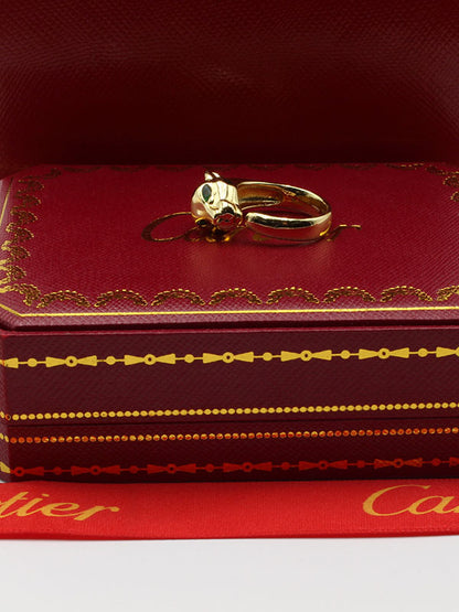 خاتم كارتير تايقر قولد اند بلاك خواتم CARTIER  