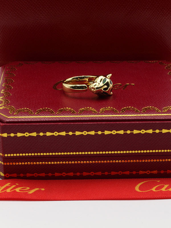 خاتم كارتير تايقر قولد اند بلاك خواتم CARTIER  