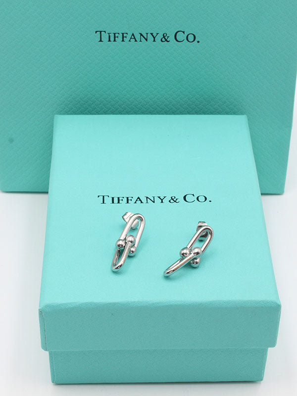 حلق تيفاني ميتال حلق tiffany فضي 