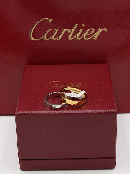 دبله كارتير لوقو slim خواتم CARTIER  