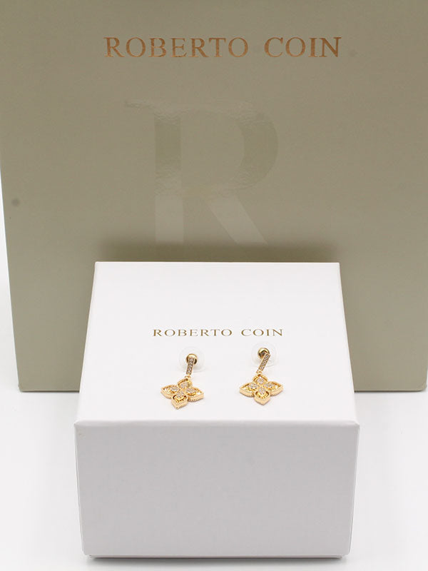 حلق روبرت كوين ملون حلق roberto coin ذهبي