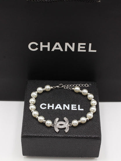 اسواره شانيل فل بيرل زركون اسواره chanel  