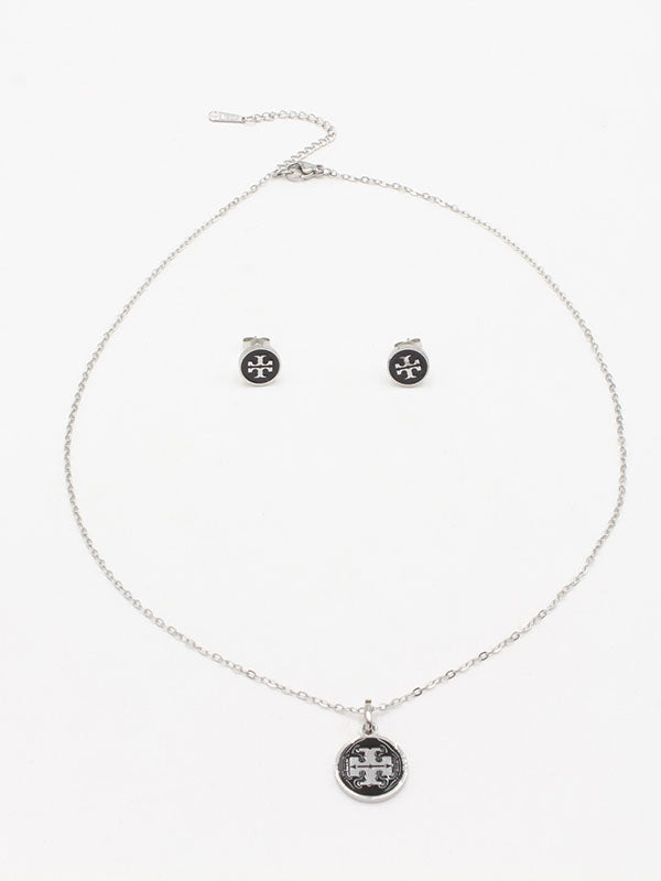 طقم توري بورش مدور ناعم 2 قطع اطقم tory burch