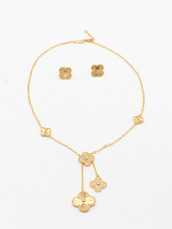 طقم فان كليف زركون ورود van cleef set اطقم van cleef