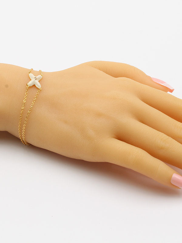 اسواره شوميه ملونه اسواره chaumet ابيض ذهبي