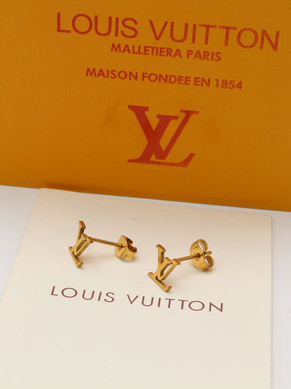 حلق لويس فيتون صغير 0.7 سم حلق louis vuitton