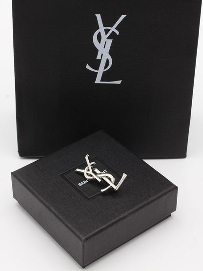 بروشات ايف سان لوران ميتال وسط بروش ysl  