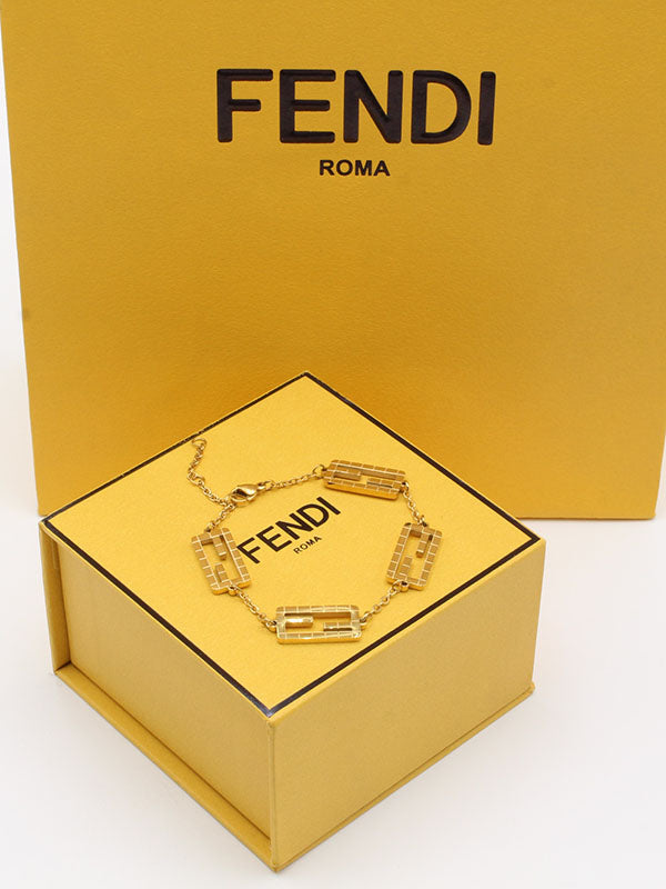 اساور فندي ذهبي اسواره fendi  