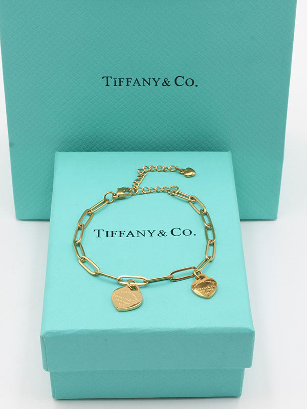 اساور تيفاني هارت اسواره tiffany ذهبي 