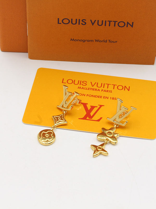حلق لويس فيتون طويل لولو نيو حلق louis vuitton