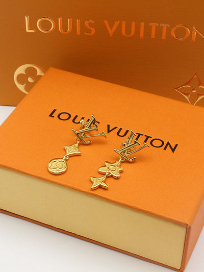 حلق لويس فيتون طويل لولو نيو حلق louis vuitton