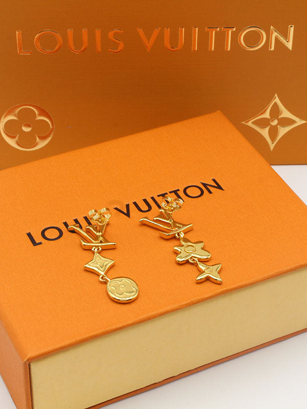 حلق لويس فيتون طويل لولو نيو حلق louis vuitton