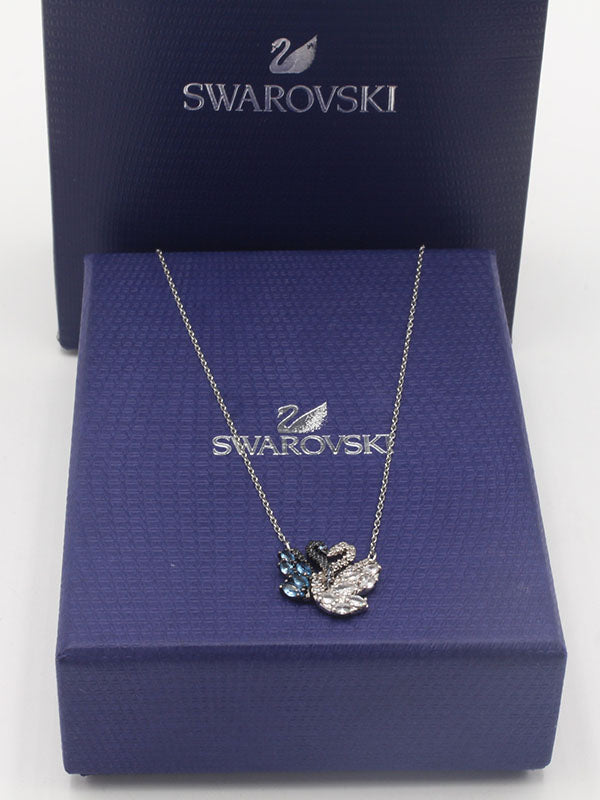 سلسال سواروفسكي دبل سوان سلسال Swarovski