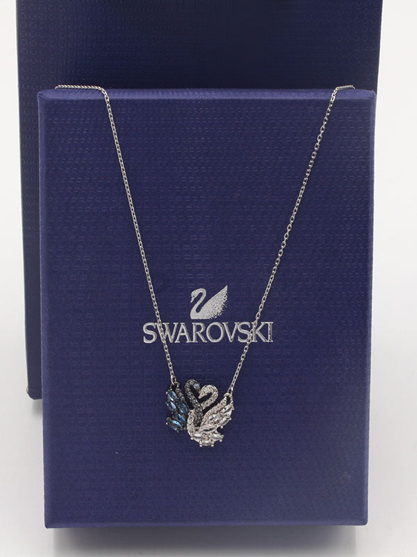 سلسال سواروفسكي دبل سوان سلسال Swarovski