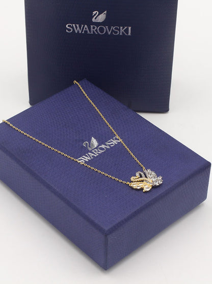 سلسال سواروفسكي دبل سوان سلسال Swarovski