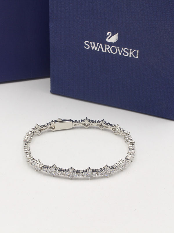 اسواره سواروفسكي فل زركون اسواره Swarovski فضي