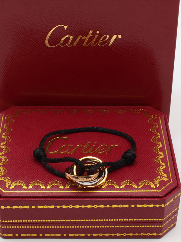 اسواره كارتير ترينيتي كبير لوقو اسواره CARTIER اسود 