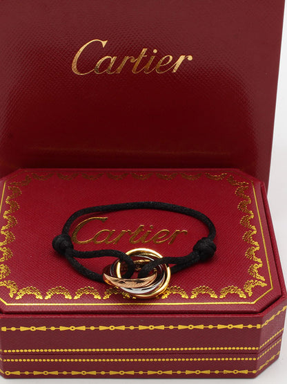 اسواره كارتير ترينيتي كبير لوقو اسواره CARTIER اسود 