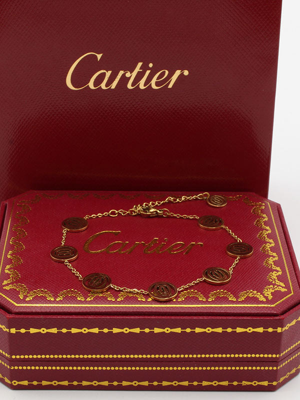 اسواره كارتير مدور لوقو اسواره CARTIER  