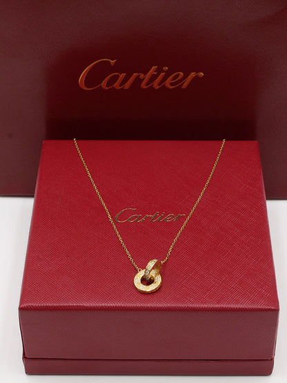 سلسال كارتير لوف مدور صغير سلسال CARTIER ذهبي 