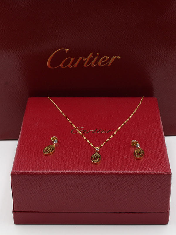 طقم كارتير بيضاوي اطقم CARTIER  