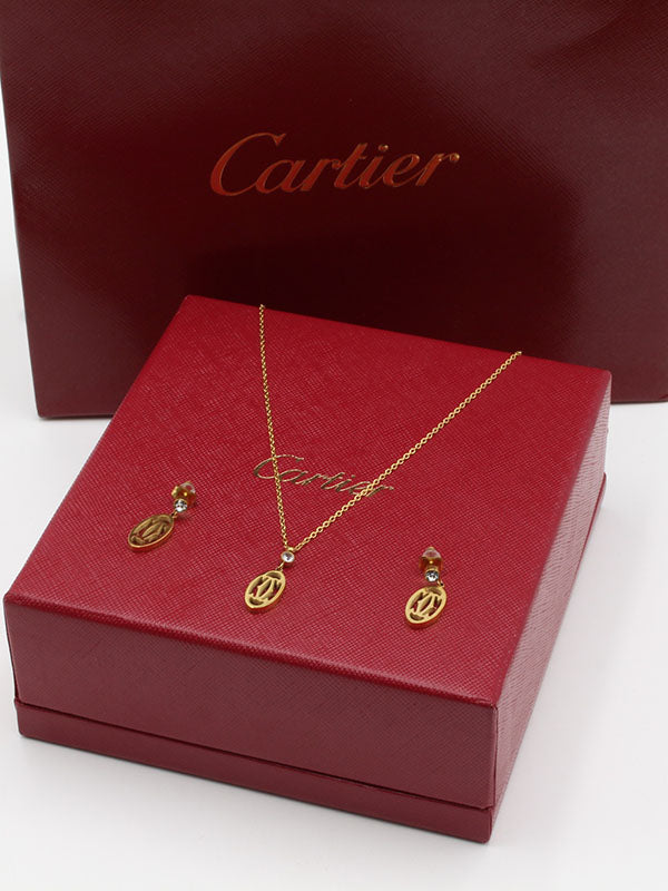 طقم كارتير بيضاوي اطقم CARTIER  