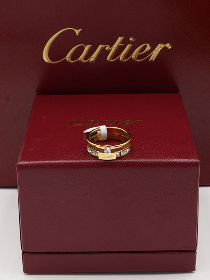 خاتم كارتير ستون وذ لوقو خواتم CARTIER  