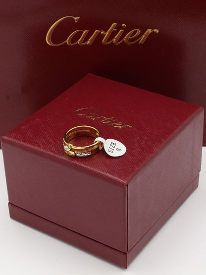 خاتم كارتير ستون وذ لوقو خواتم CARTIER  