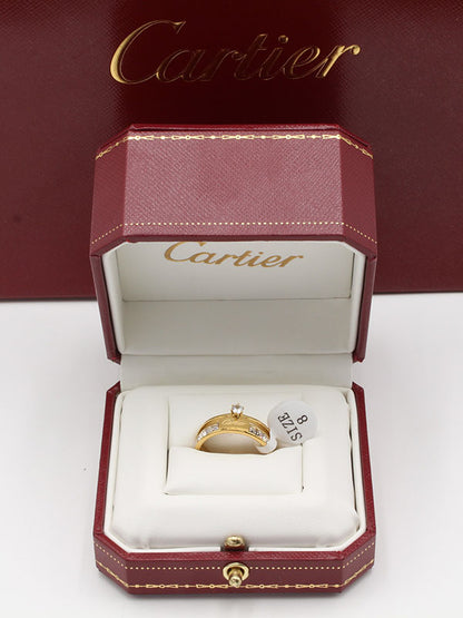 خاتم كارتير ستون وذ لوقو خواتم CARTIER  