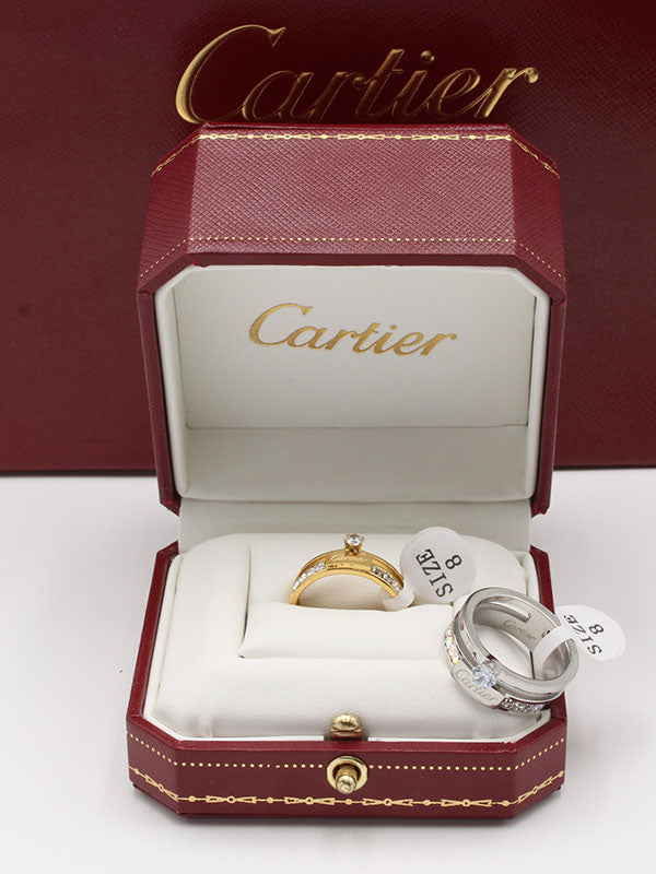 خاتم كارتير ستون وذ لوقو خواتم CARTIER  