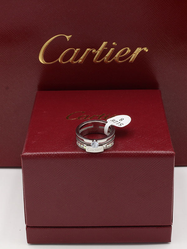 خاتم كارتير ستون وذ لوقو خواتم CARTIER  