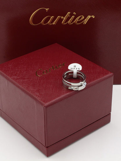 خاتم كارتير ستون وذ لوقو خواتم CARTIER  