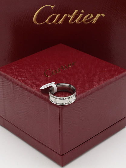 دبلة كارتير زركون تو لاينز خواتم CARTIER  