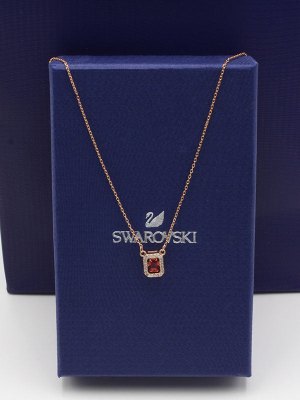 سلسال سواروفسكي زركون سلسال Swarovski روز قولد 