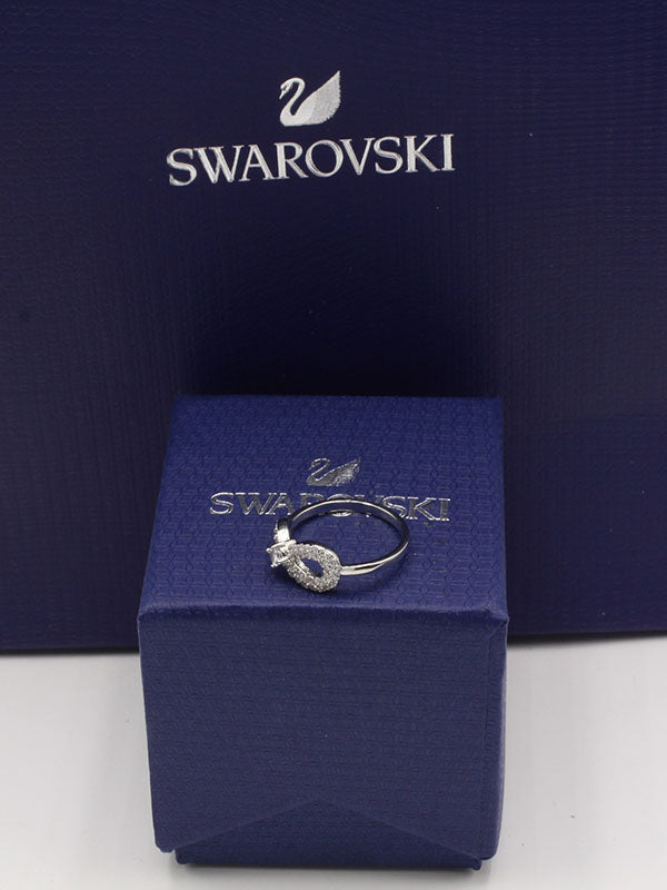 خاتم سواروفسكي انيفينتي خواتم Swarovski فضي 6 